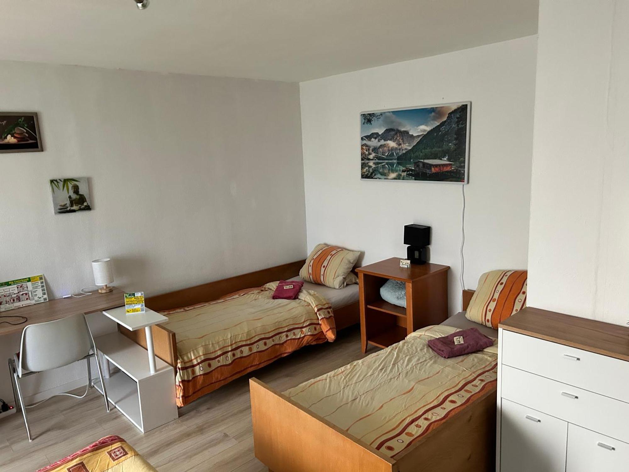 2-5 Bettzimmer Creglingen Exteriör bild